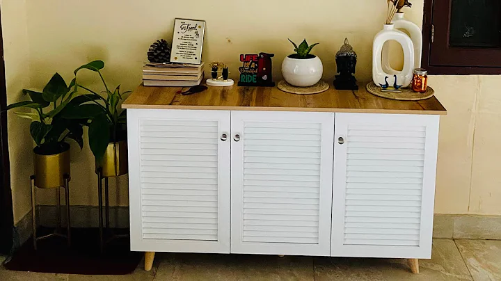 DeckUp Plank Noordin 3-Door Engineered Wood Shoe Rack (Wotan Oak and White, Matte Finish)