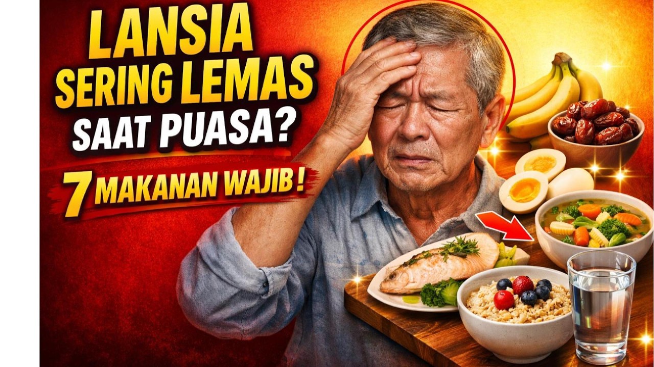 Banyak Lansia Tumbang Saat Puasa… 7 Makanan Ini Bisa Jadi Penyelamat