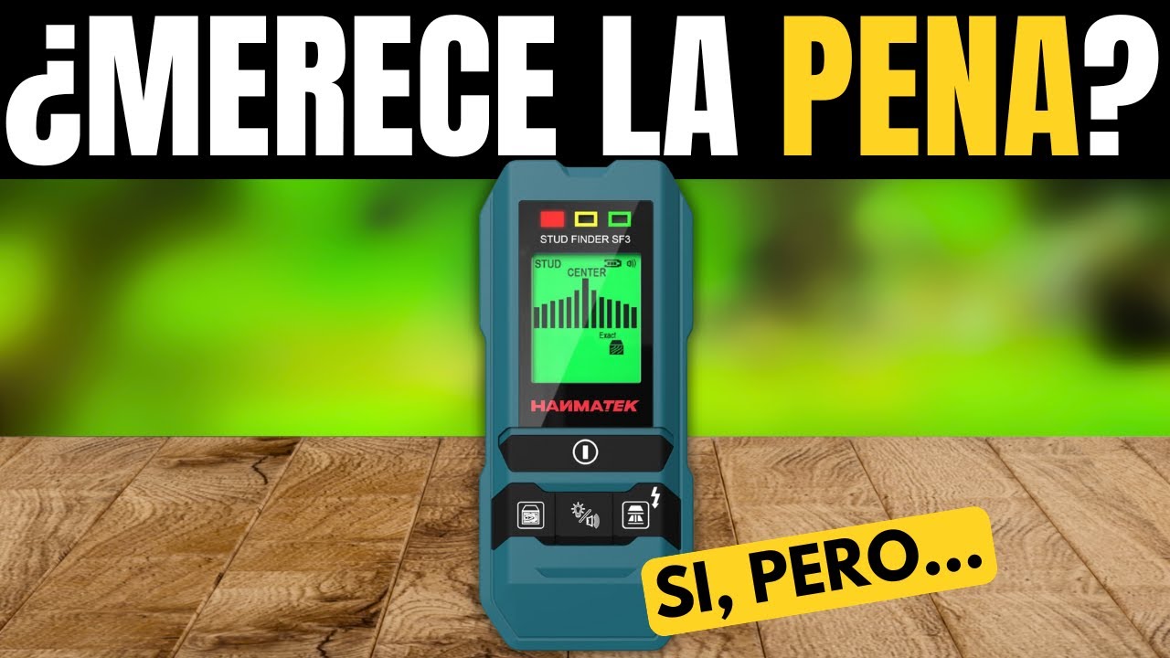 DETECTOR DE MATERIALES HANMATEK SF3: ¿EL MEJOR DETECTOR DE PARED DE AMAZON? B0D9JVNTY8