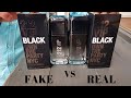 Fake vs Real Carolina Herrera 212 VIP Black Perfume 100 ml