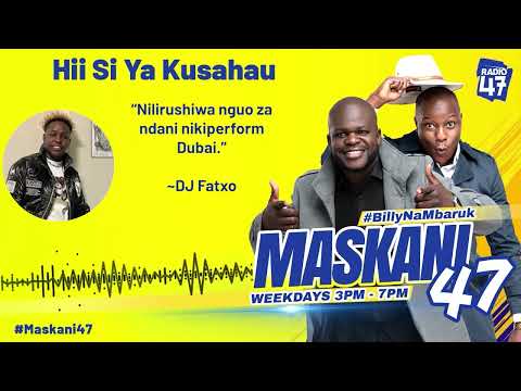 DJ Fatxo: Nilishtuka wasichana waliponirushia nguo za ndani nikiperform Dubai.