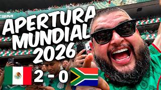 Así se vivió el partido MÉXICO vs SUDÁFRICA desde la GRADA | La Mole 