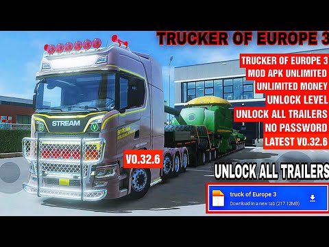 Truckers of Europe 3 Mod APK (Dinheiro infinito) Download grátis