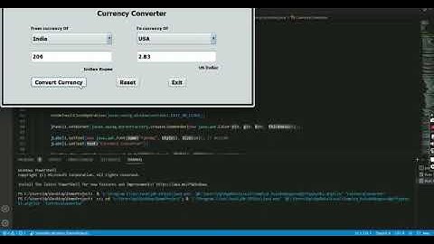Currency convertor project using java #Letsgrowmore #task1 #javaproject