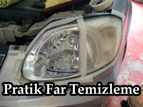 Video: Farlarını temizleyebilir misin?