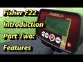 Metal Detector Review: Fisher F22 Features