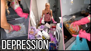 Cleaning DEPRESSION HOME for free! 🥺❤️