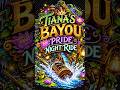 🌙 Tiana’s Bayou Pride Night Ride | Walt Disney World | 💦 After Dark Drop! | #Shorts