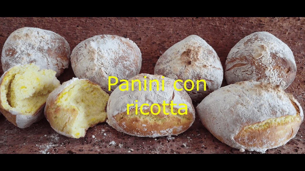 Panini sardi con ricotta