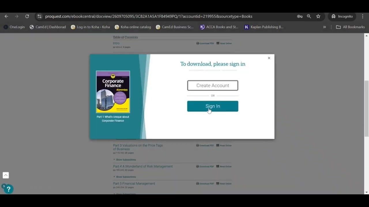 Discover a Full Text eBook with ProQuest Ebook Central - YouTube