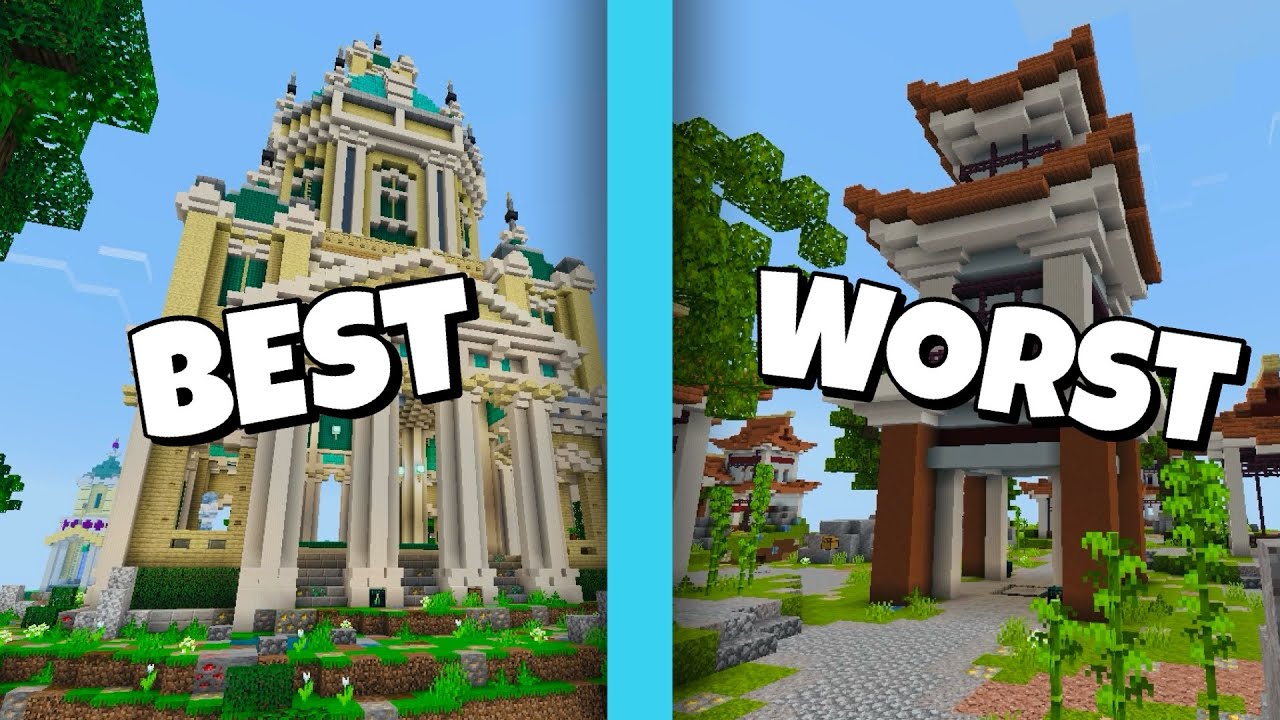 RATING Hive Skywars Maps (Solos)