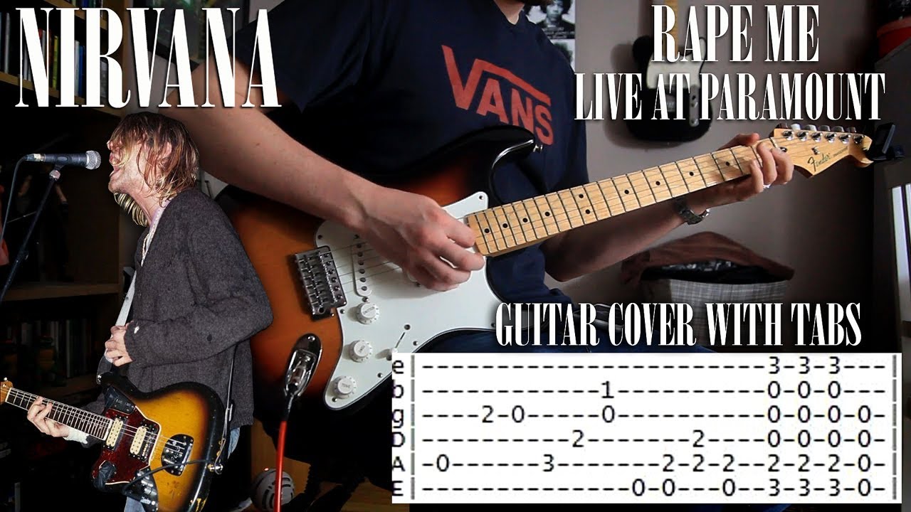 Нирвана рейп ми как играть. Live at the Paramount Nirvana Crush Guitar. Nirvana Lithium Bass. Rape me Nirvana о чем песня. Nirvana me аккорды