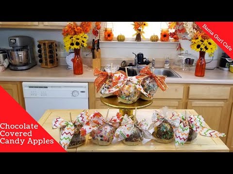 How to make Chocolate Covered Candy Apples