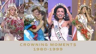 EPIC Crowning Moments from 1980-1999 | Miss USA