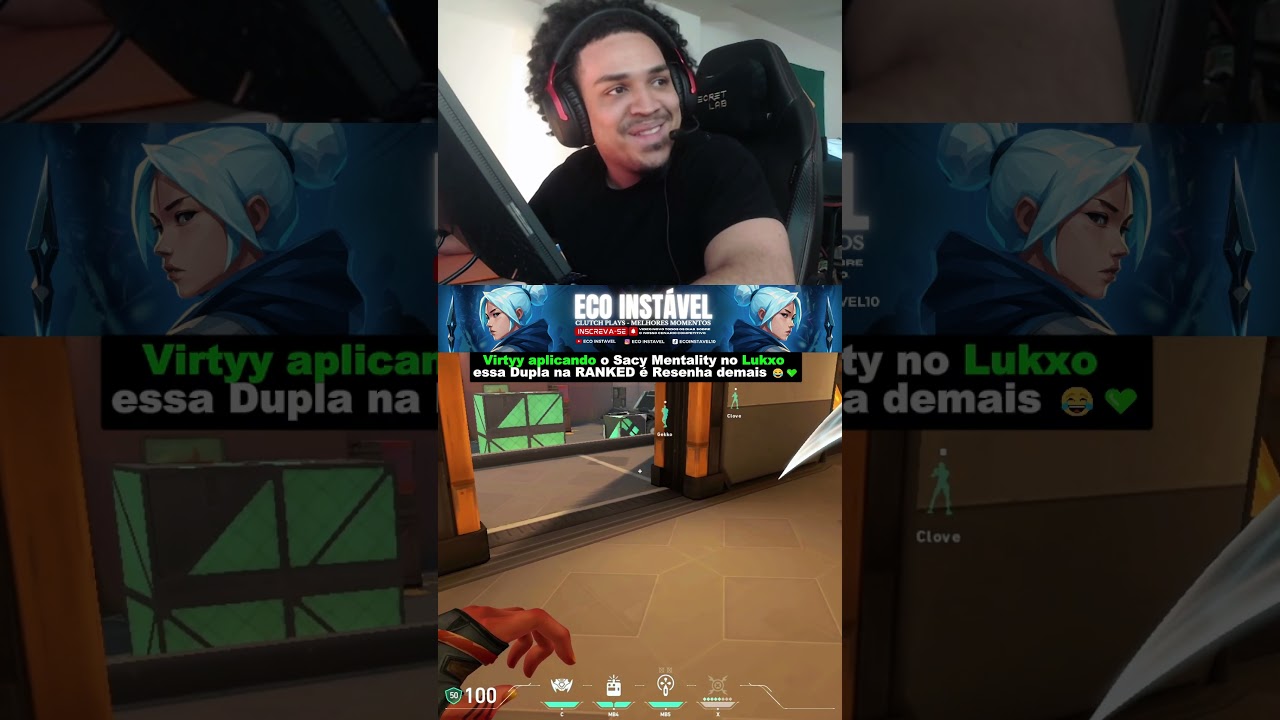 Virtyy aplicando o SACY Mentality no LUKXO 😂