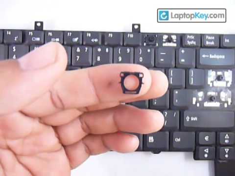 Laptop Keyboard Key Repair Guide | Gateway NV52 NV40 NV42 NV44 NV48 NV52 NV53 NV54 NV56 NV58 NV78