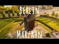 Berlin Marzahn Plattenbau im Grünen