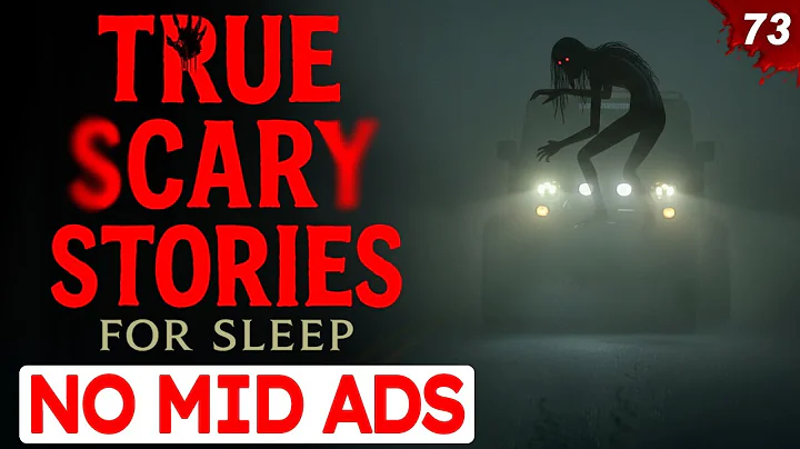 🛑 NO MID ADS 🛑 7 HOURS of TRUE Scary Stories for Sleep | Gentle Rain Sounds | Black Screen | Vol 73
