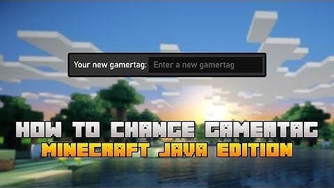 How to change your minecraft username (gamertag) easy tutorial!