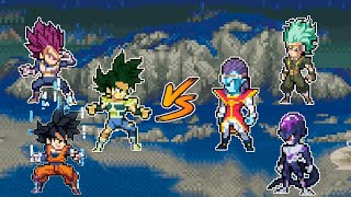 Bardock Vs Gas | Goku Tui Vs Black Frieza | Ue Vegeta vs Granolah | Dragon Legend Z |