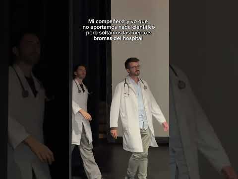 No podemos faltar nunca porque alguien tiene que subir el nivel del humor en la planta 🥼🩺