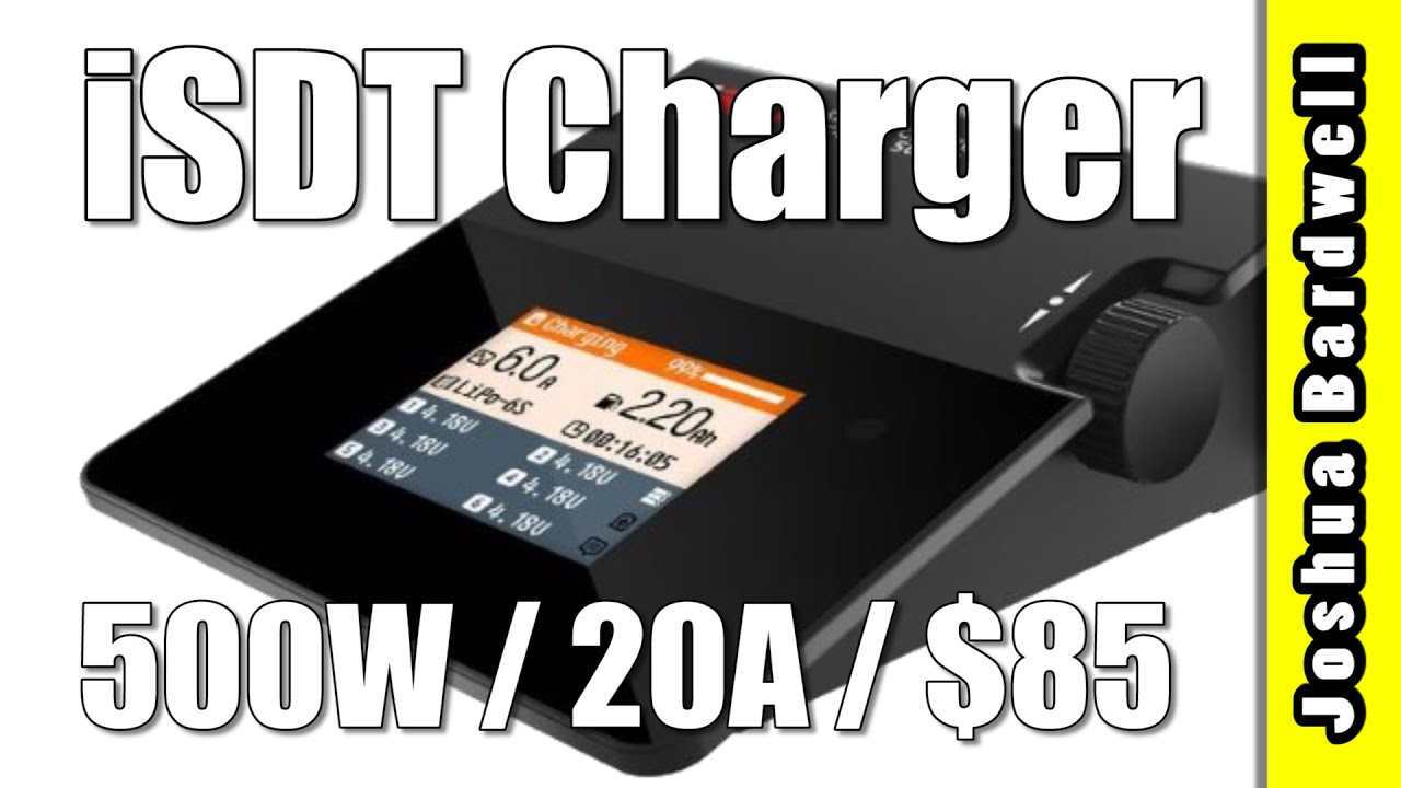 iSDT SC-620 500W 20A LiPo Charger First Look / Review - YouTube