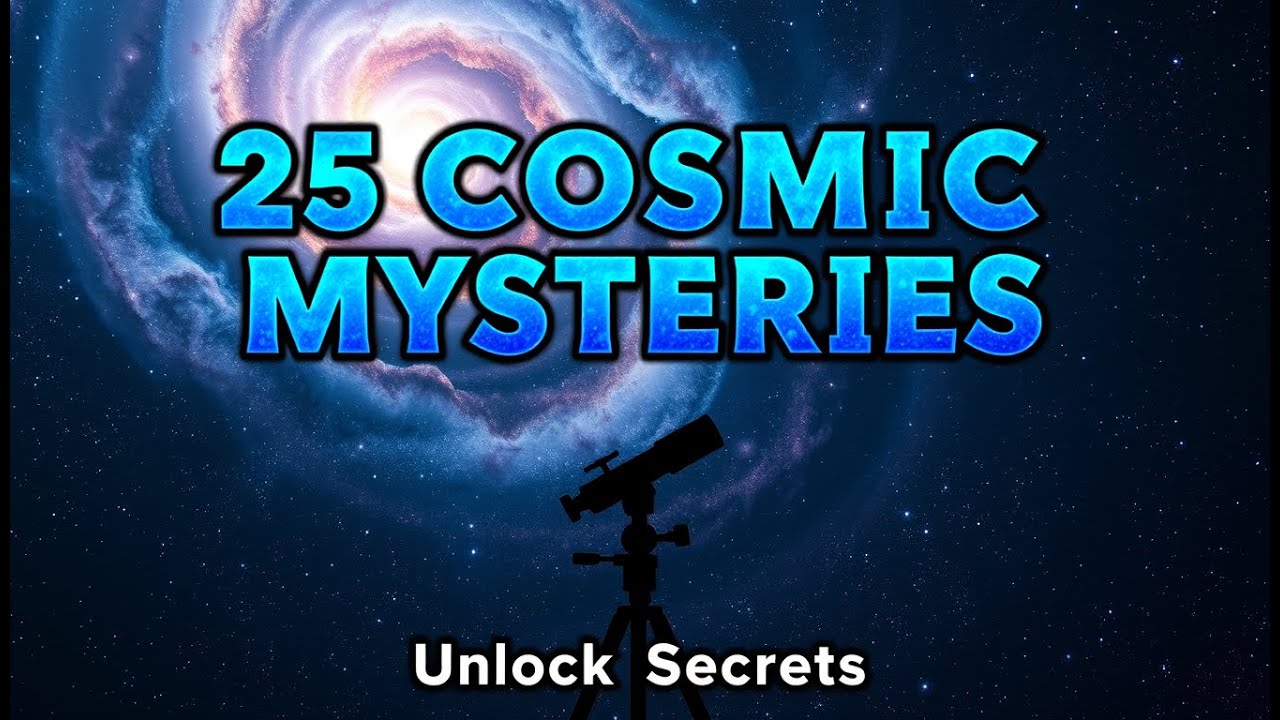 25 MYSTERIES of the EXPANDING UNIVERSE: Unlocking COSMIC Secrets! - YouTube