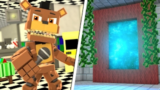 COMO FAZER UM PORTAL PARA O MUNDO DO FIVE NIGHT'S AT FREDDY'S | MINECRAFT