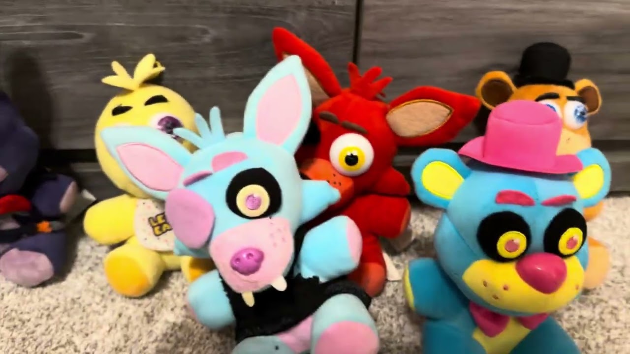Beck Ellie NXT, five nights at Freddy’s plush collection 2025 ￼