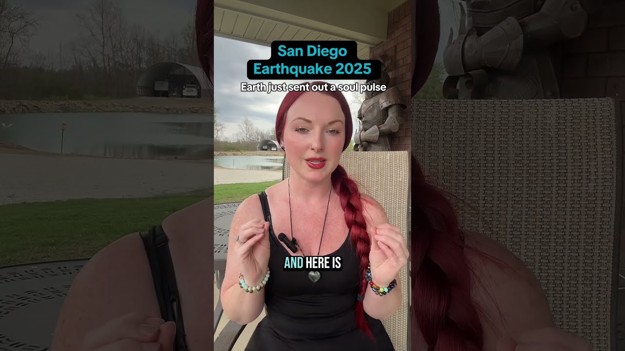That Earthquake Wasn T Random Sandiego Spiritualawakening
