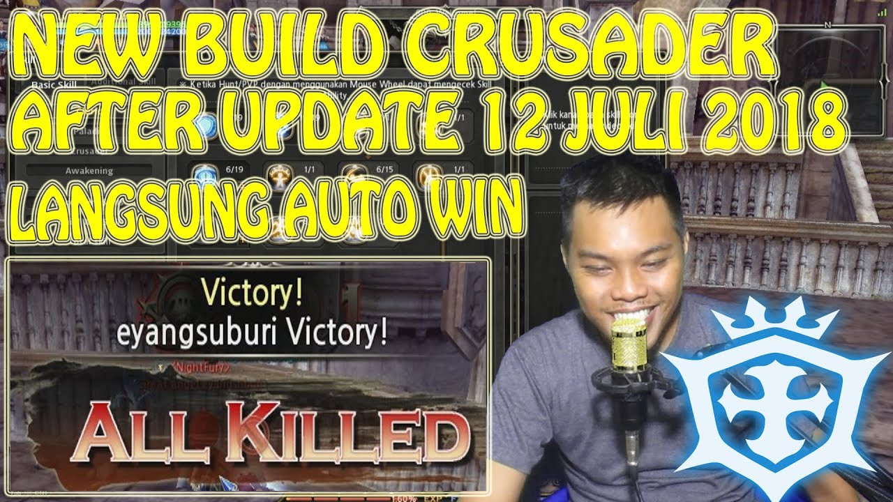 NEW BUILD CRUSADER LANGSUNG AUTO WIN - DRAGON NEST INDONESIA