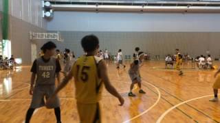【フープリーグ】20161002 WILD  TURKEY　vs　Aladdin　1Ｑ