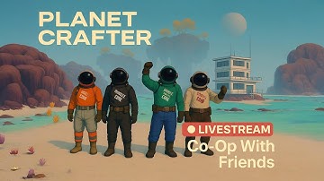 Planet Crafter - CO-OP With Friends (Moons Update) [Ep 4] (Would you like to join?)