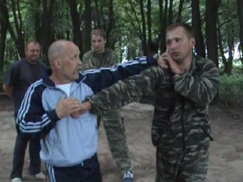 "Стрела" - встречная атака с опущенных рук. Фильм №4