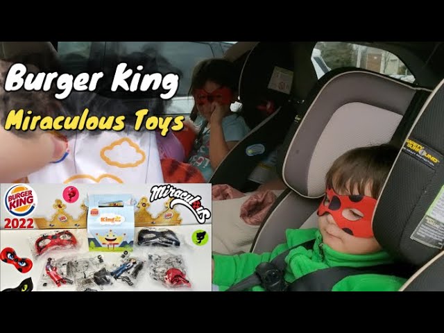 NEW Miraculous Toys available - Burger King Timor-Leste