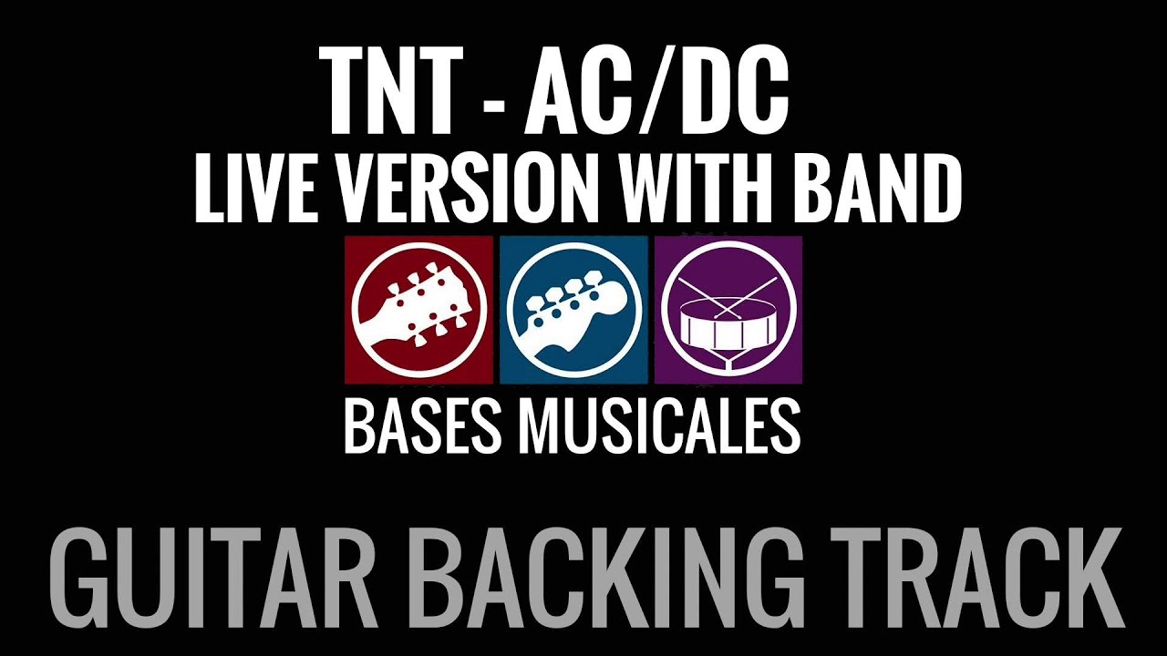 TNT AC DC BACKING TRACK LIVE VERSION WITH BAND - YouTube