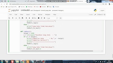 Tugas Kelompok UTS Dasar Pemrograman : Program Mesin Penjual Otomatis