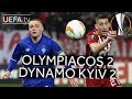 OLYMPIACOS 2-2 DYNAMO KYIV #UEL HIGHLIGHTS