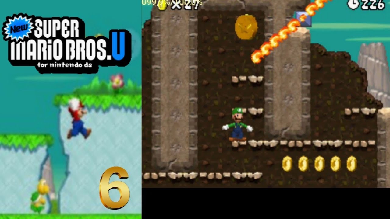 New Super Mario Bros U Ds ep 6 100%