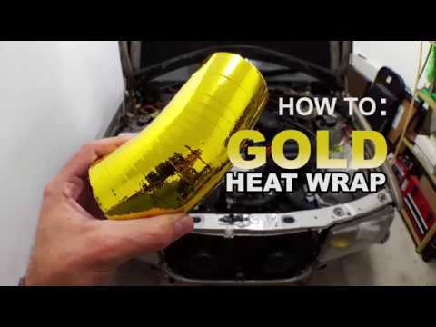 HOW TO: Intake Tube GOLD Wrap