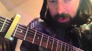 How To Play &quot;Little Wanderer&quot; by Death Cab For Cutie on guitar