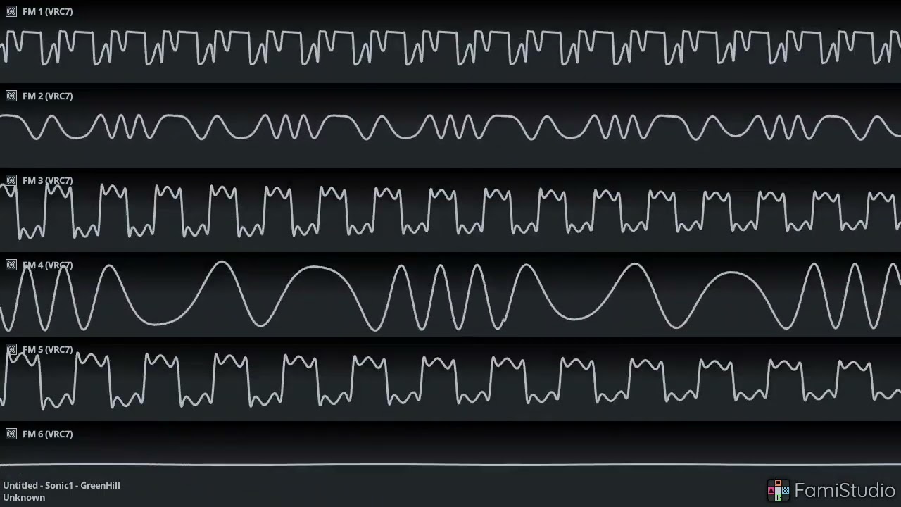 Sonic the hedgehog1 - Green hill zone (Famistudio VRC7 Cover)