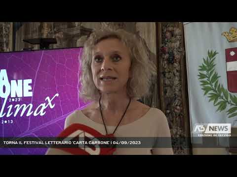 TORNA IL FESTIVAL LETTERARIO 'CARTA CARBONE' | 04/09/2023