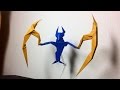 折り紙 ルナアーラ 伝説のポケモン サンムーン Origami pokemon Lunala