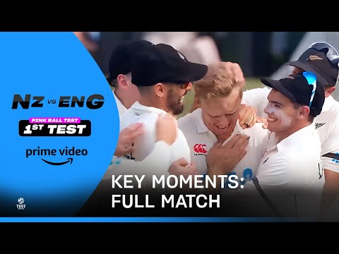 NZ vs Eng | 1st Test - Key Moments | Prime Video India