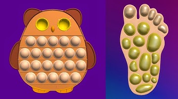 Pop Them All! Very satisfying and relaxing ASMR slicing game