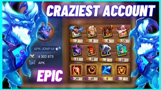 Absolute Insane Account 😍😍 | 4.3 Million | APK Guild | Going To Be rank -1😎 | Castle Clash screenshot 4