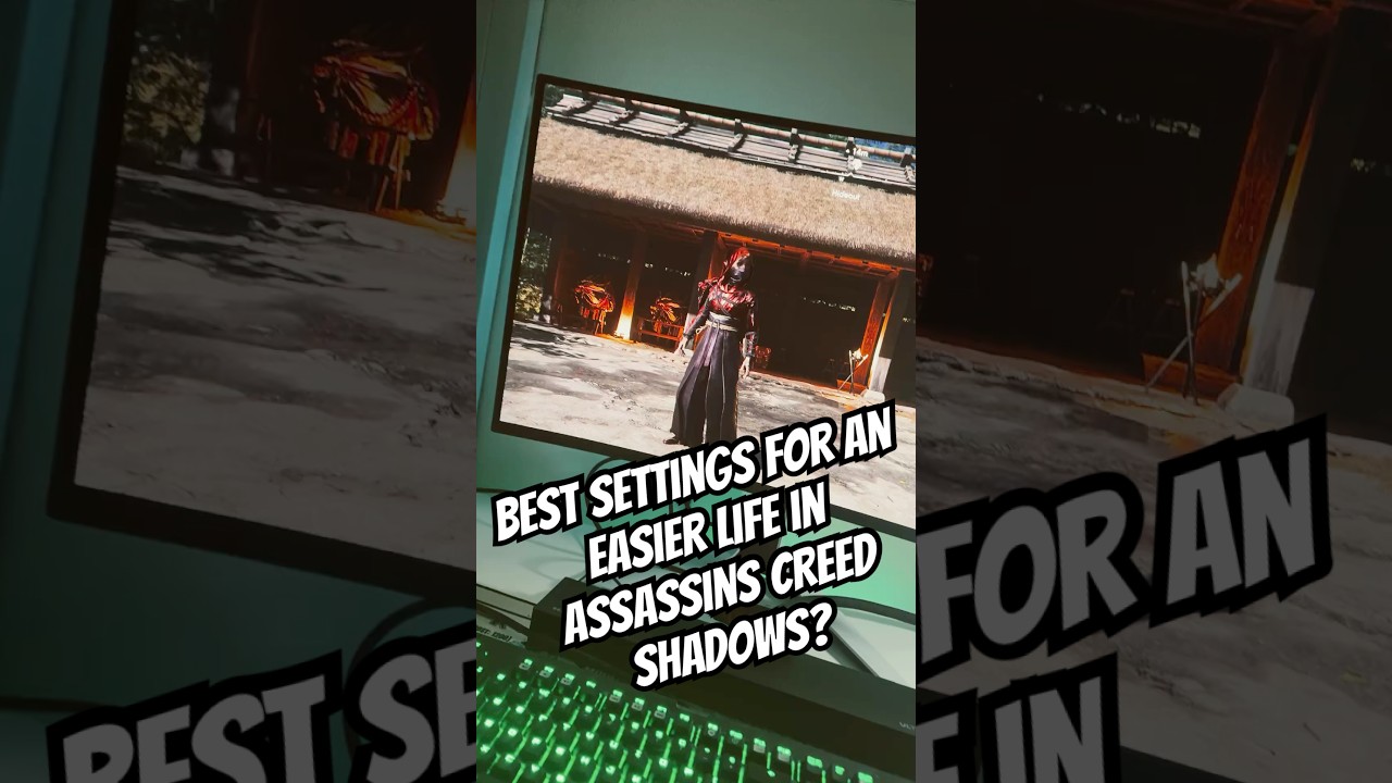 BEST ASSASSINS CREED SHADOWS SETTINGS! 