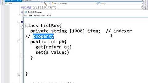 [C#] Kiểu Object, Indexer trong C#