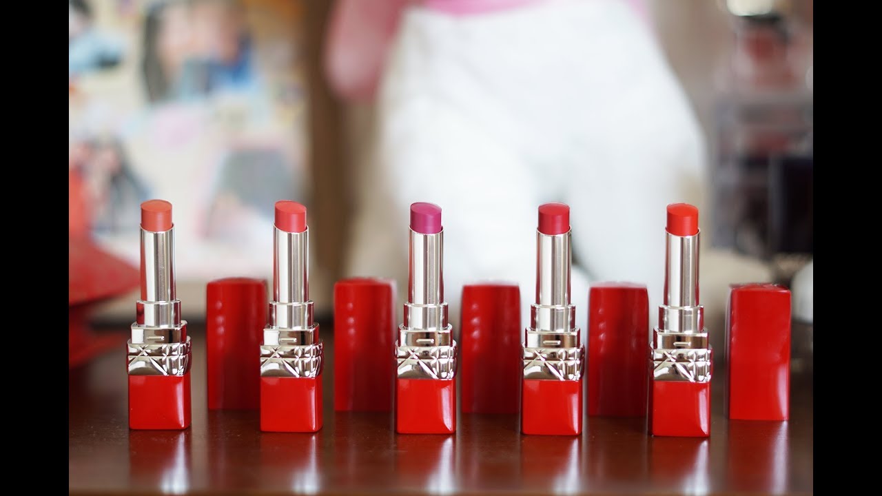 dior ultra rouge lipstick swatches